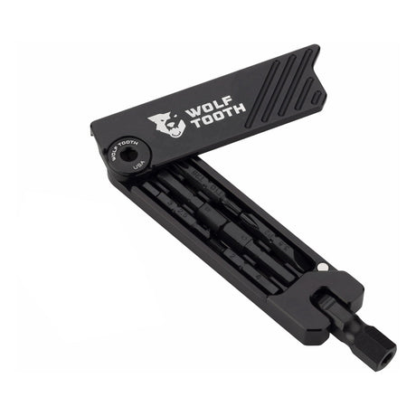 Wolf Tooth 6 - Bit Hex Wrench Multi - Tool Black