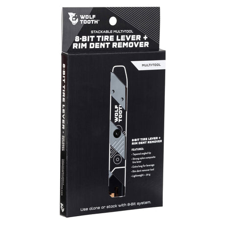Wolf Tooth 8 - Bit Tire Lever + Rim Dent Remover Multi - Tool