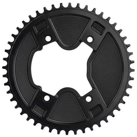 Wolf Tooth Aero 110 BCD Asymmetric 4 - Bolt Chainrings for Shimano GRX 800 Cranks Drop - Stop ST