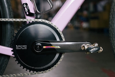 Wolf Tooth Aero Direct Mount Chainring for SRAM 8 - Bolt Gravel / Road Cranks Drop - Stop B