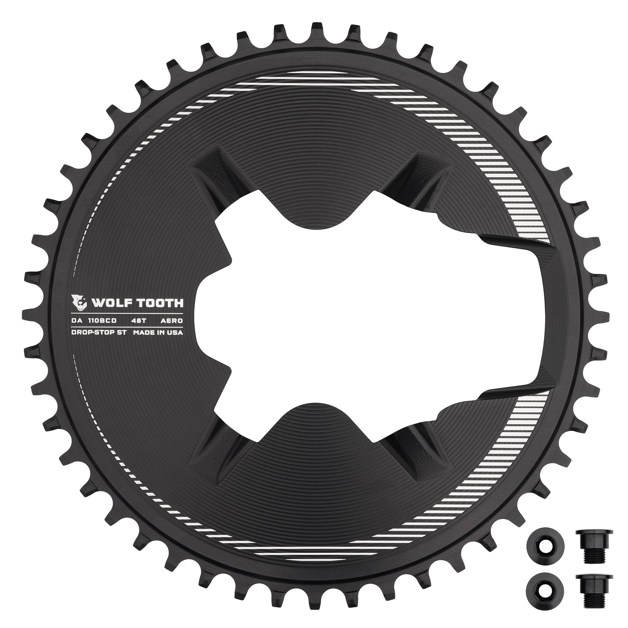 パーツ DURA-ACE FC-7900 7950 wolf tooth 38t Wolf Tooth Aero Direct Mount Chainrings R9200 | RA Cycles