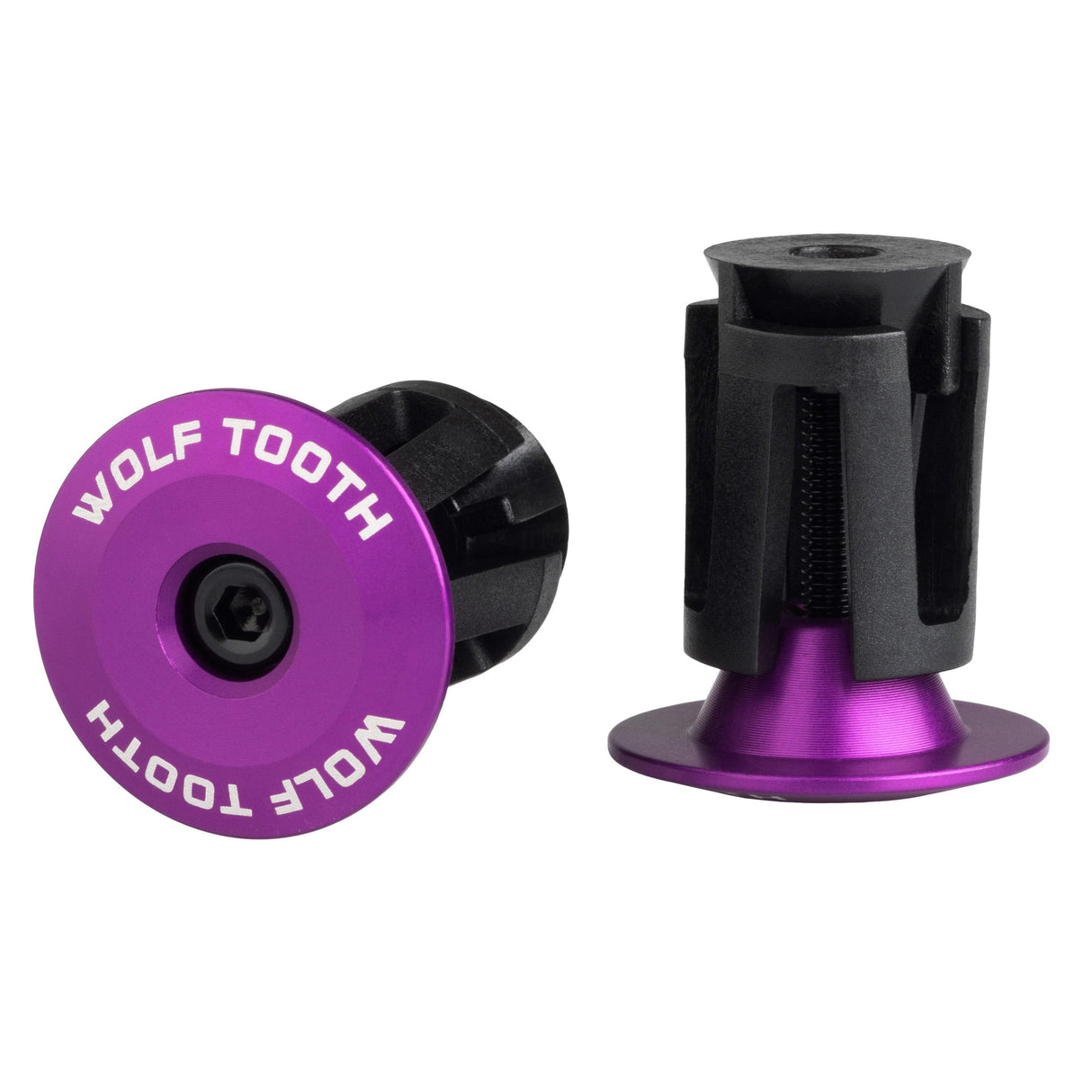 Wolf Tooth Alloy Bar End Plugs Aluminum