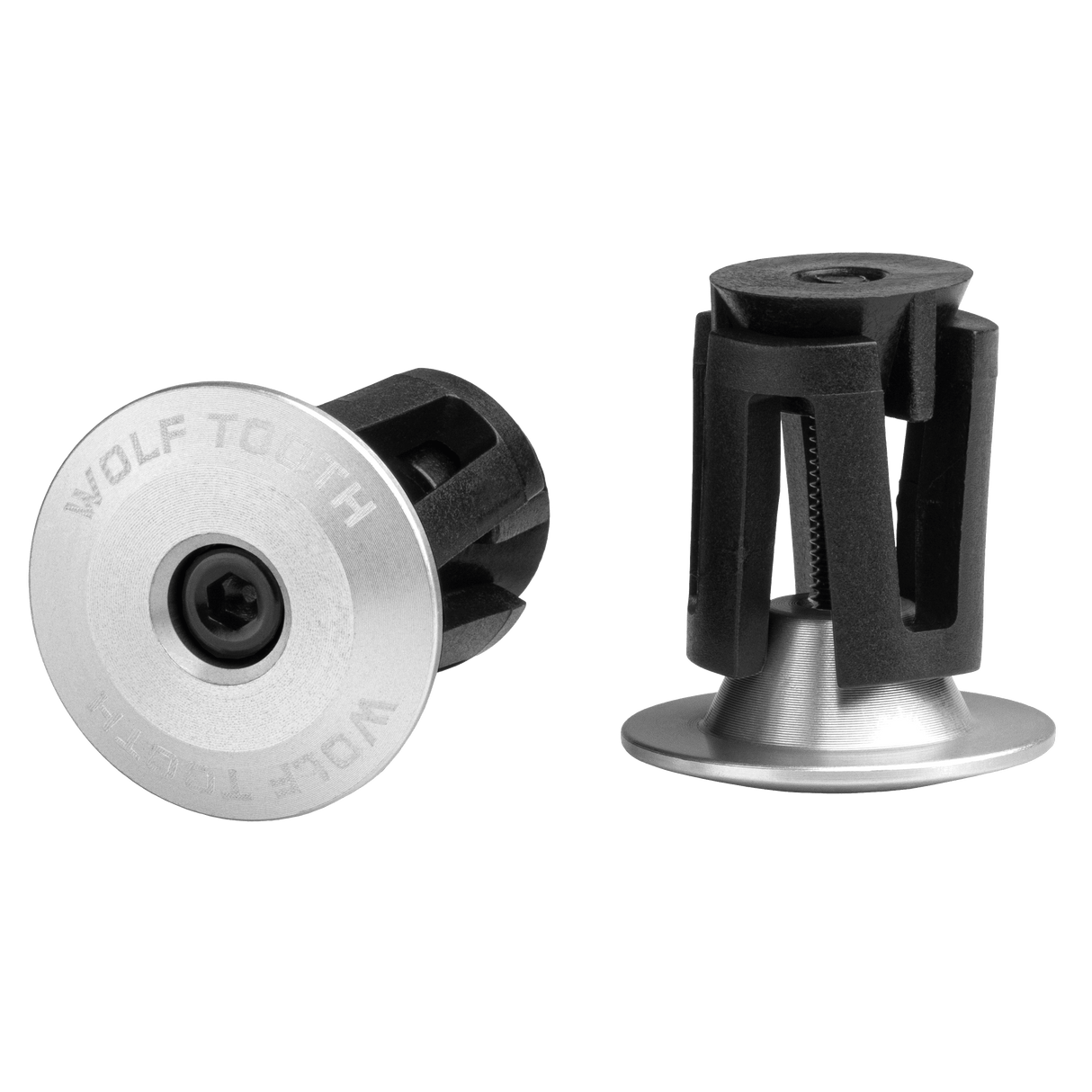 Wolf Tooth Alloy Bar End Plugs Aluminum