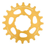 Wolf Tooth Aluminum Single Speed Cog Gold