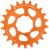 Wolf Tooth Aluminum Single Speed Cog Orange
