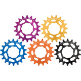 Wolf Tooth Aluminum Single Speed Cog Orange