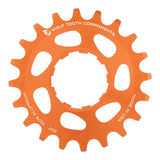 Wolf Tooth Aluminum Single Speed Cog Orange