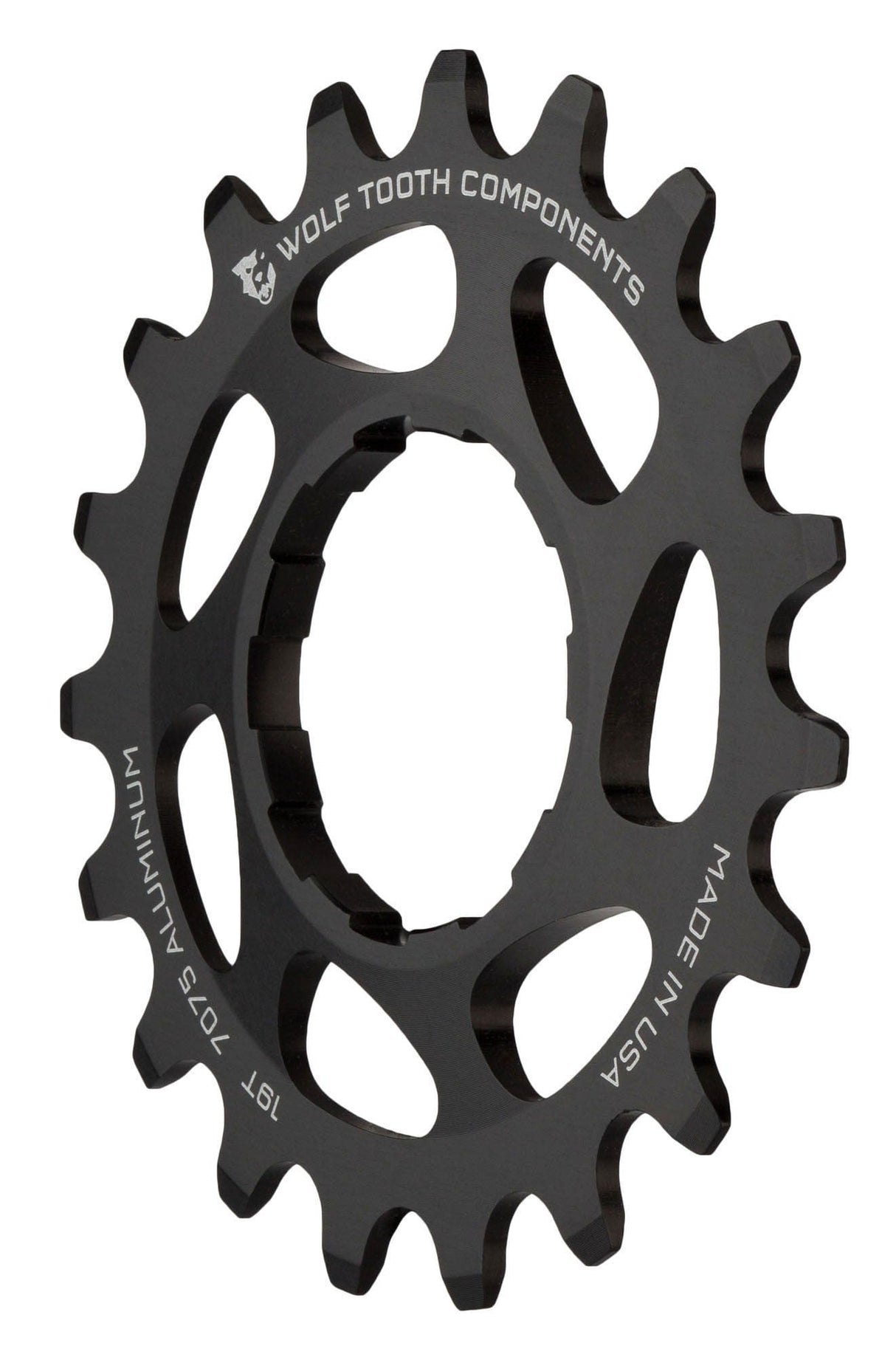 Wolf Tooth Aluminum Single Speed Cog Orange