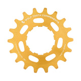 Wolf Tooth Aluminum Single Speed Cog Gold