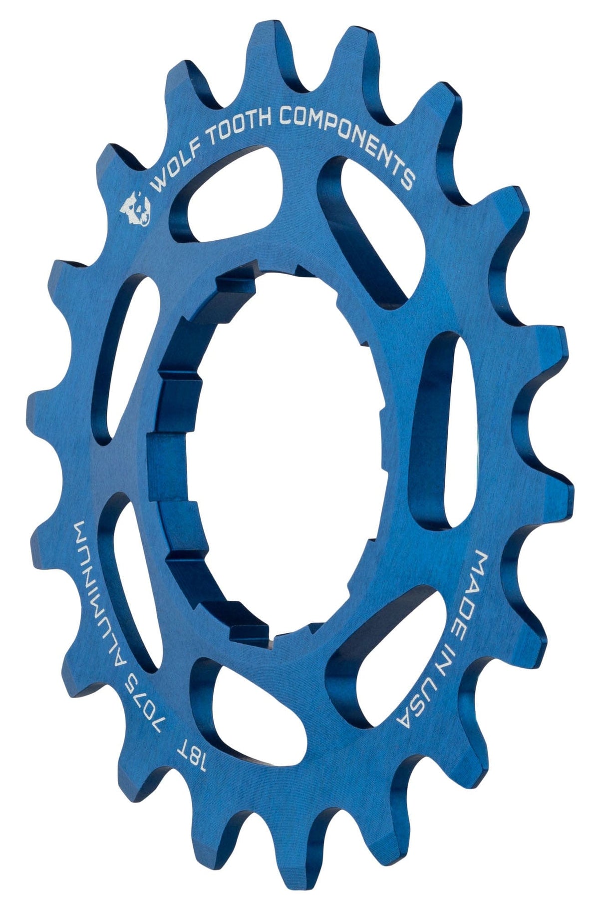 Wolf Tooth Aluminum Single Speed Cog Orange