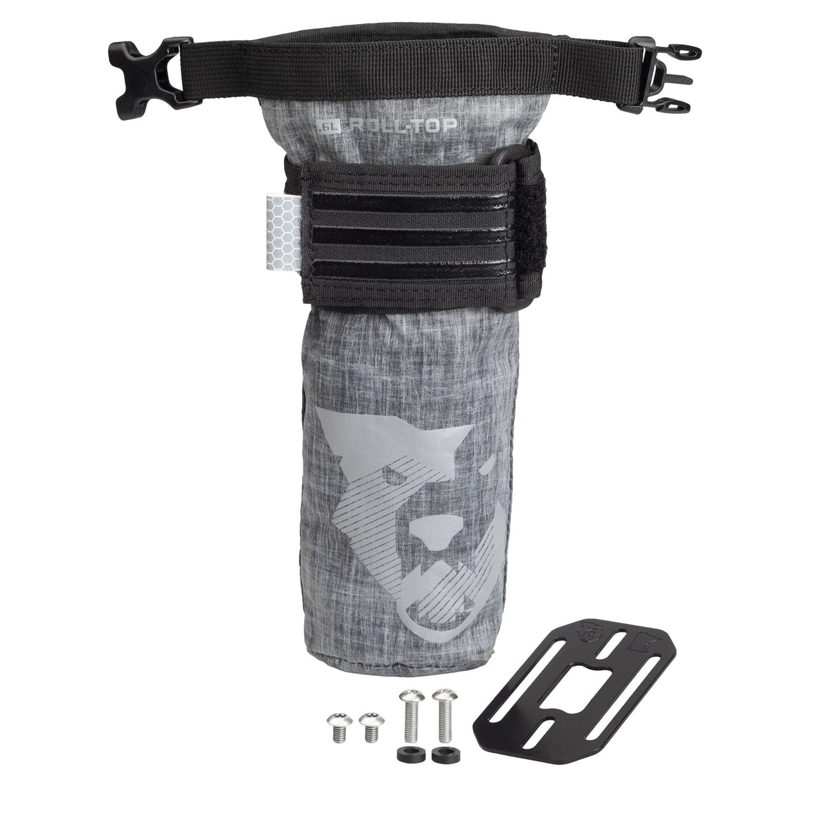 Wolf Tooth B - RAD TekLite Roll - Top Bag 0.6L Gray