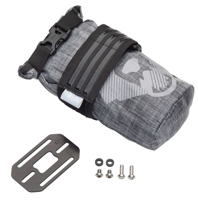 Wolf Tooth B - RAD TekLite Roll - Top Bag 1L Gray