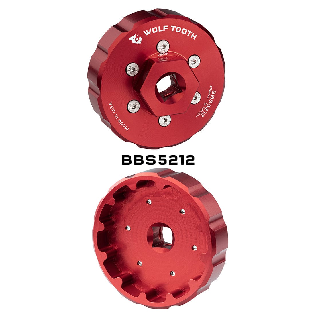 Wolf Tooth Bottom Bracket Tools BBS5212 – 12 notch 52mm