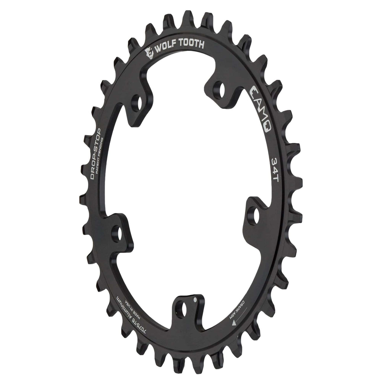 Wolf Tooth CAMO Aluminum Round Chainring Drop - Stop B