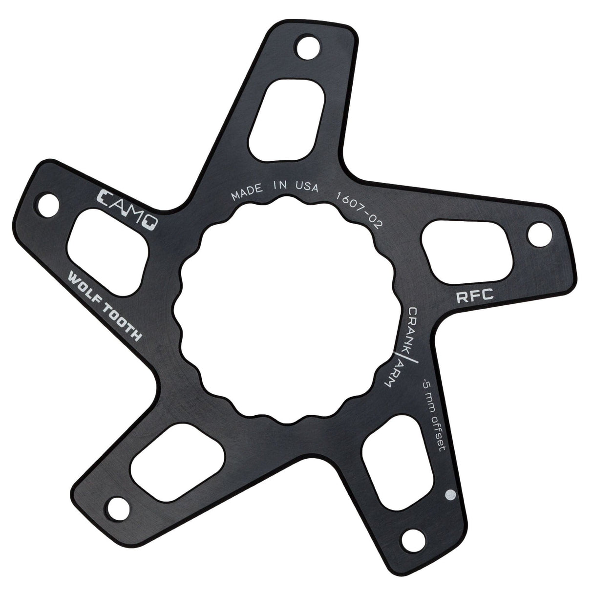Wolf Tooth CAMO Direct Mount Spider For Race Face Cinch M5 Boost (52mm chainline / 3mm offset)