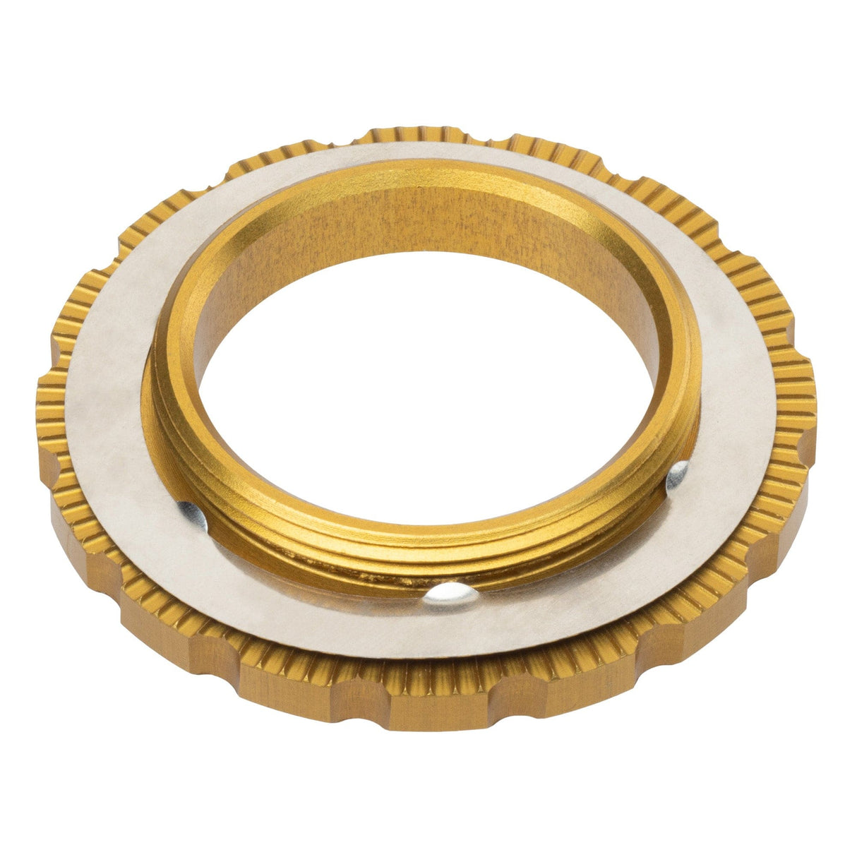 Wolf Tooth Centerlock Rotor Lockring – External Spline Gold