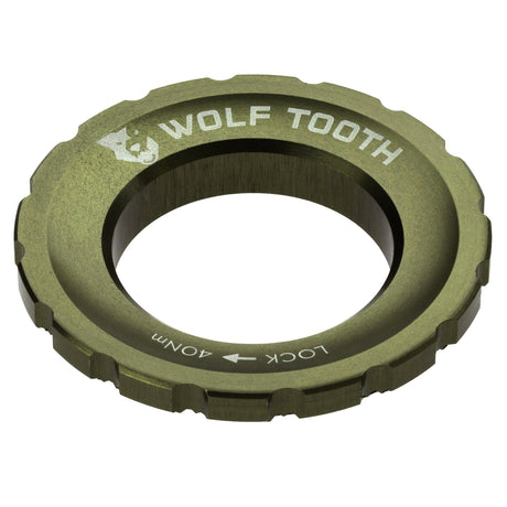Wolf Tooth Centerlock Rotor Lockring – External Spline Olive