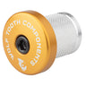 Wolf Tooth Compression Plug with Integrated Spacer Stem Cap Gold