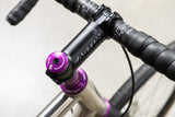 Wolf Tooth Compression Plug with Integrated Spacer Stem Cap Gold