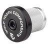 Wolf Tooth Compression Plug with Integrated Spacer Stem Cap Black