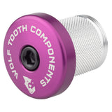 Wolf Tooth Compression Plug with Integrated Spacer Stem Cap Classic Purple