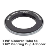 Wolf Tooth Crown Race Adapters Adapter 1 1/8" Steerer to 1 1/2" bearing cup
