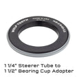 Wolf Tooth Crown Race Adapters Adapter 1 1/4" Steerer to 1 1/2" bearing cup