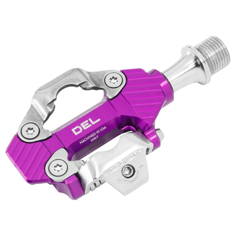 Wolf Tooth DEL Gravel Race Clipless Pedal Ultraviolet Purple