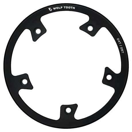 Wolf Tooth Direct Mount Bashring for Stainless Steel Chainrings Black