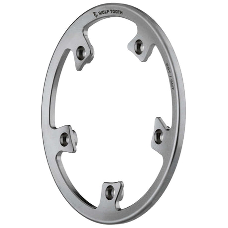 Wolf Tooth Direct Mount Bashring for Stainless Steel Chainrings Silver