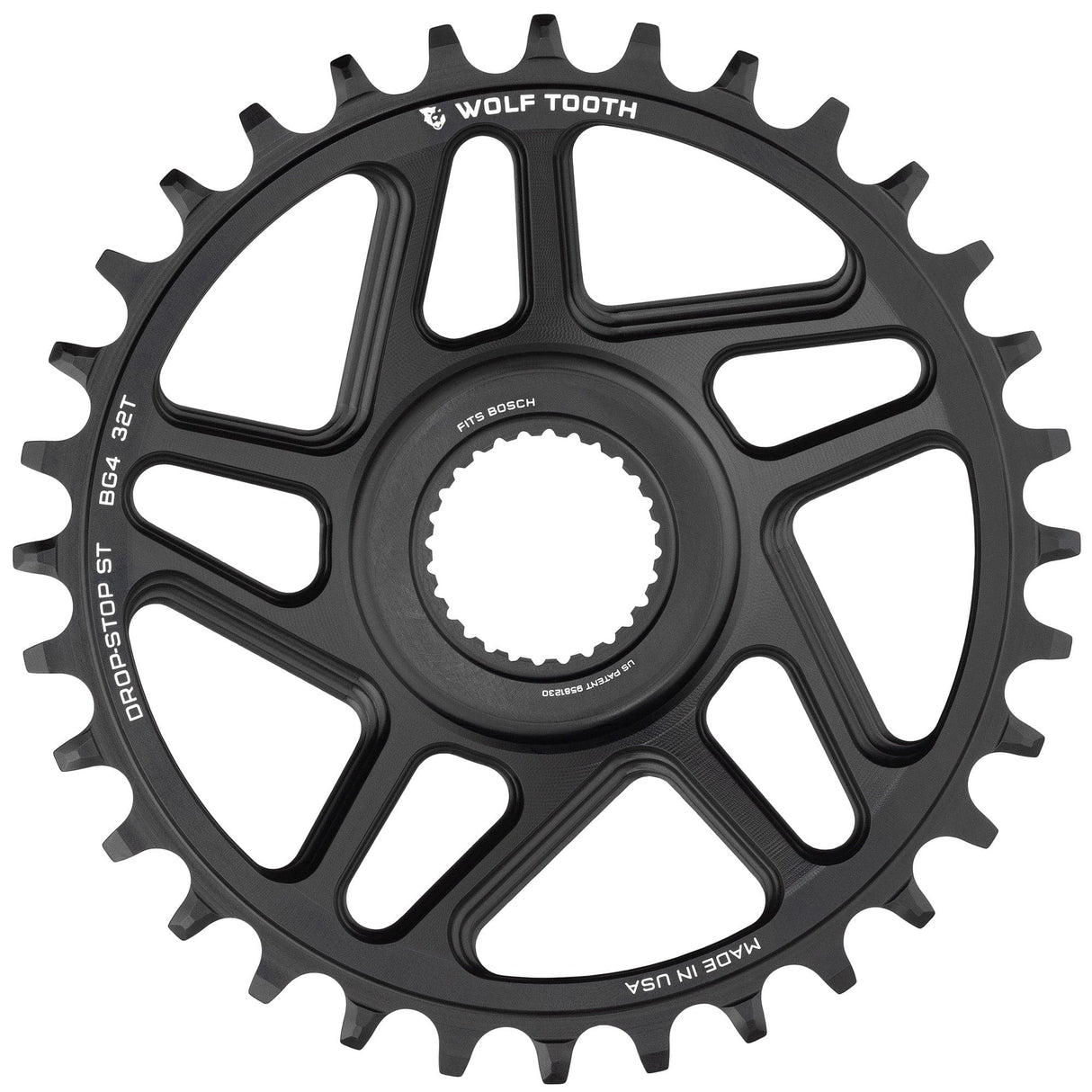 Wolf Tooth Direct Mount Chainrings for Bosch E - Bike Motor Drop - Stop ST
