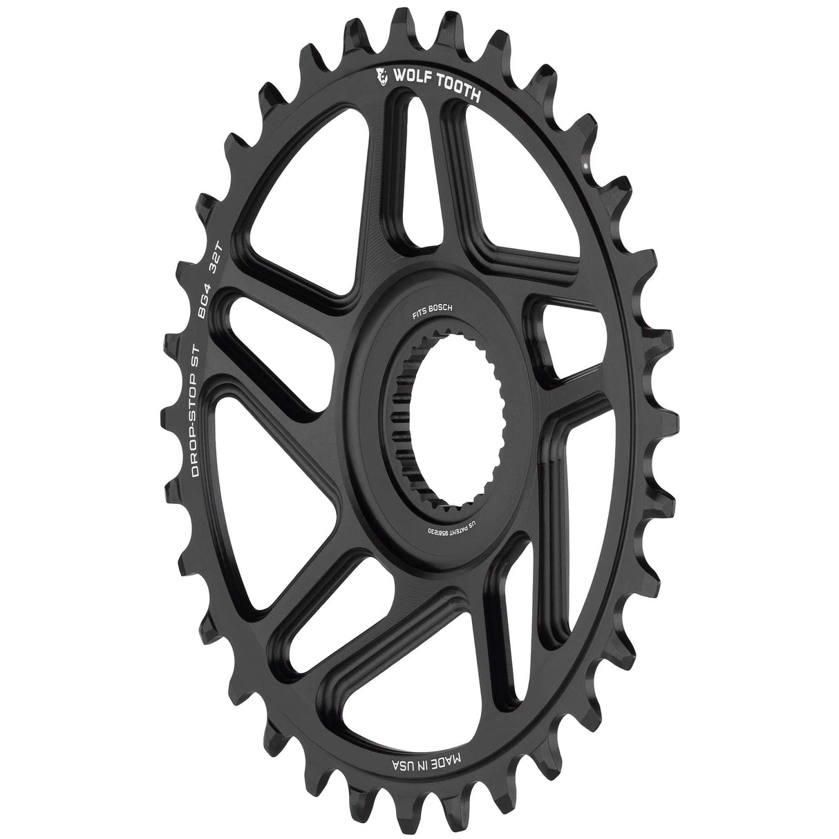 Wolf Tooth Direct Mount Chainrings for Bosch E - Bike Motor Drop - Stop ST