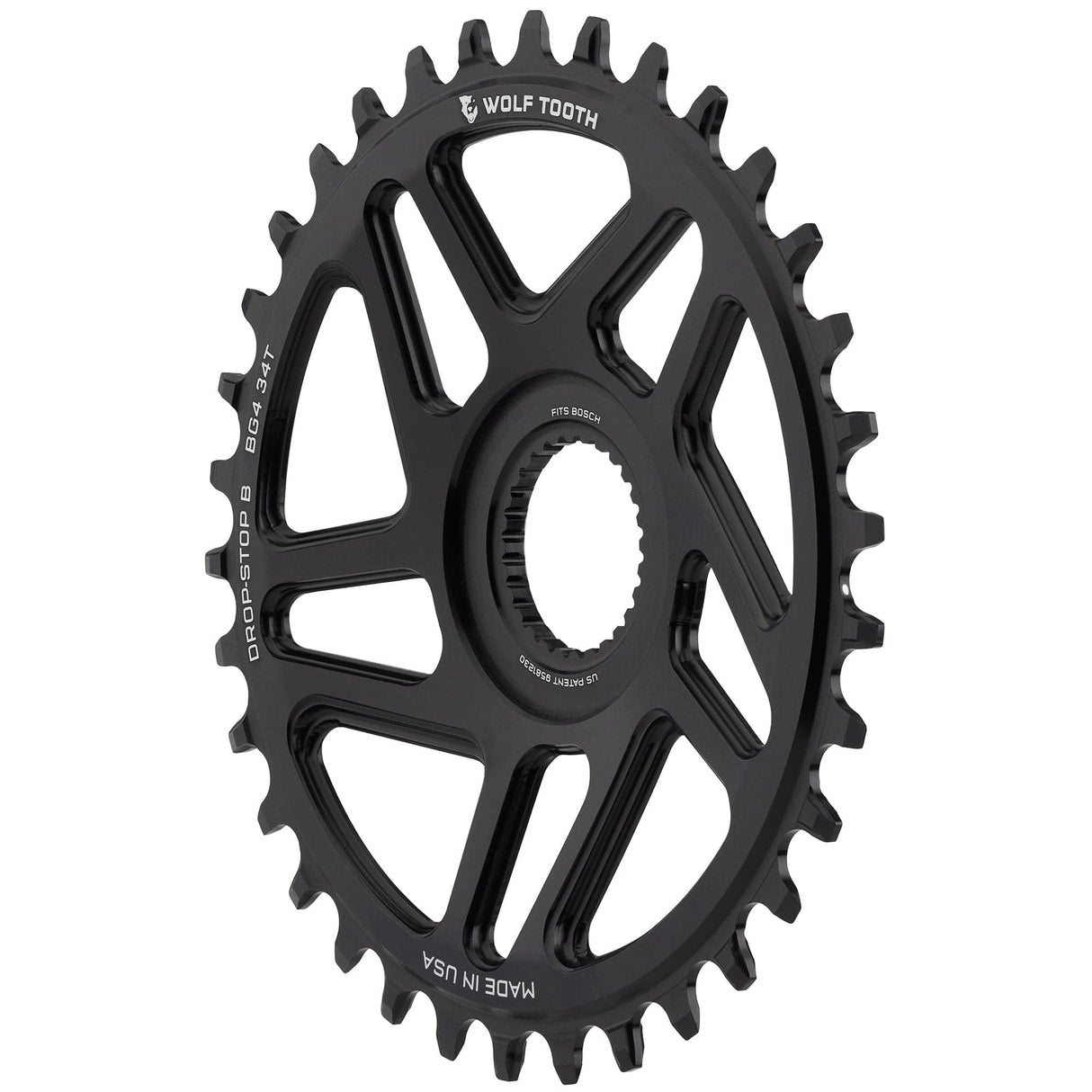 Wolf Tooth Direct Mount Chainrings for Bosch E - Bike Motor Drop - Stop B