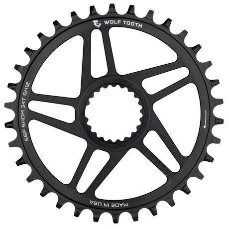 Wolf Tooth Direct Mount Chainrings for Shimano Cranks Drop - Stop ST