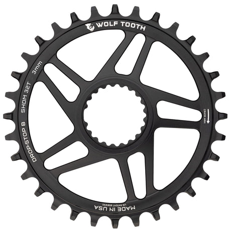 Wolf Tooth Direct Mount Chainrings for Shimano Cranks Drop - Stop ST