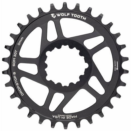 Wolf Tooth Direct Mount Chainrings for SRAM 3 - bolt Cranks Drop - Stop B