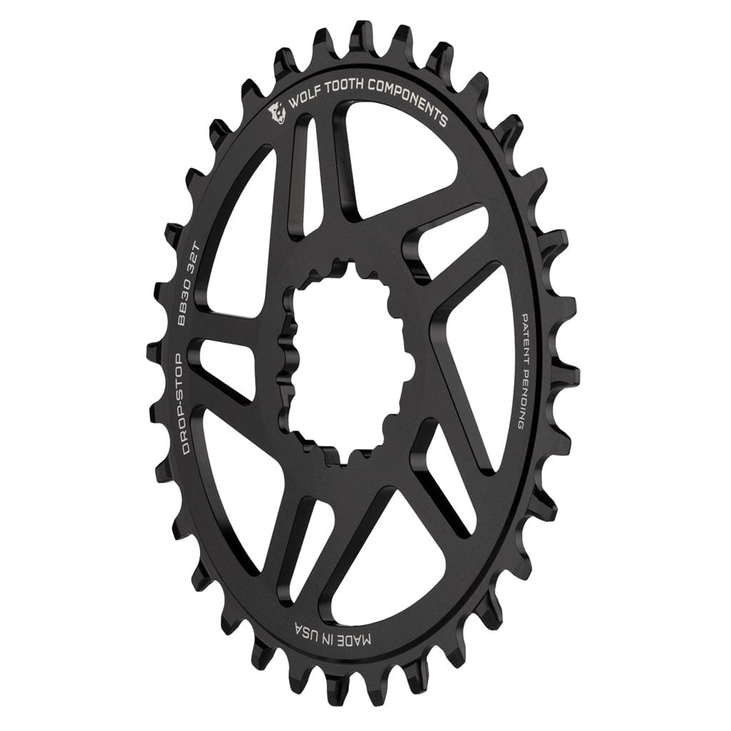 Wolf Tooth Direct Mount Chainrings for SRAM 3 - bolt Cranks Drop - Stop A