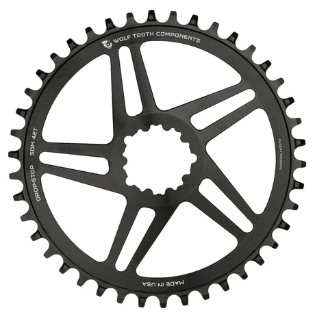 Wolf Tooth Direct Mount Chainrings for SRAM 3 - Bolt Gravel/Road Cranks Drop - Stop B