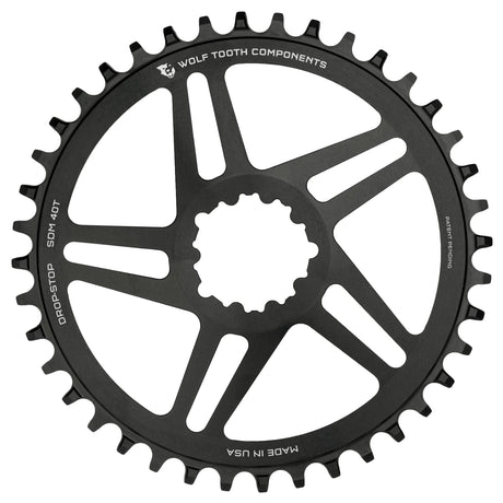 Wolf Tooth Direct Mount Chainrings for SRAM 3 - Bolt Gravel/Road Cranks Drop - Stop B
