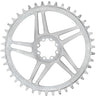 Wolf Tooth Direct Mount Chainrings for SRAM 8 - Bolt Gravel / Road Cranks - Raw Silver Drop - Stop B