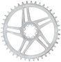 Wolf Tooth Direct Mount Chainrings for SRAM 8 - Bolt Gravel / Road Cranks - Raw Silver Drop - Stop B