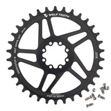 Wolf Tooth Direct Mount Chainrings for SRAM 8 - Bolt Mountain Cranks Drop - Stop B