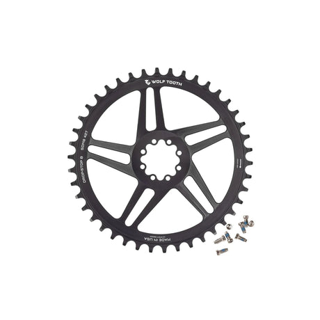 Wolf Tooth Drop - Stop B Chainring SRAM Direct Mount 8 - Bolt 0mm Offset 36t