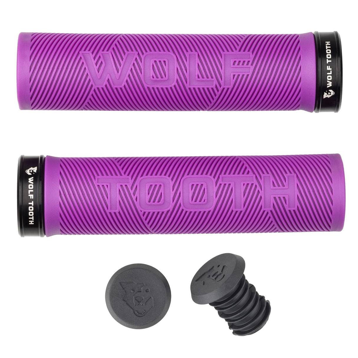 Wolf Tooth Echo Lock - On Grips – Colors Red