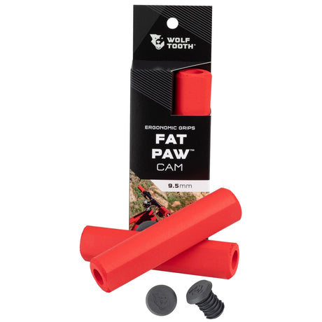 Wolf Tooth Fat Paw Cam Grips Red