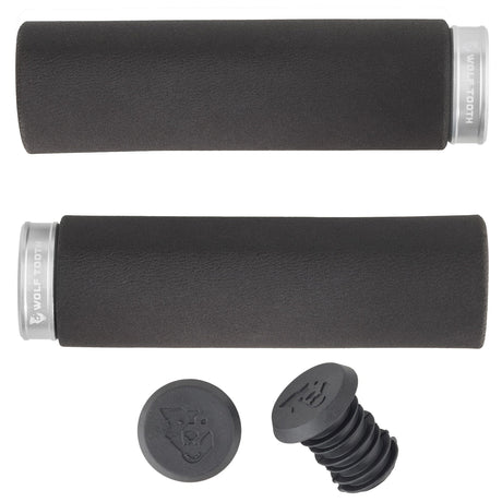 Wolf Tooth Fat Paw Lock - On Grips Raw Silver