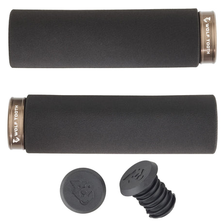 Wolf Tooth Fat Paw Lock - On Grips Espresso
