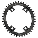Wolf Tooth Oval 110 BCD Asymmetric 4 - Bolt Chainrings for Shimano Cranks Drop - Stop B