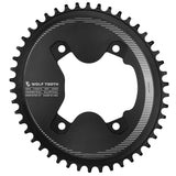 Wolf Tooth Oval 110 BCD Asymmetric 4 - Bolt Chainrings for Shimano GRX Cranks Drop - Stop ST