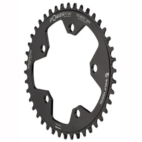 Wolf Tooth Oval 110 BCD Gravel / CX / Road Chainrings Drop - Stop B